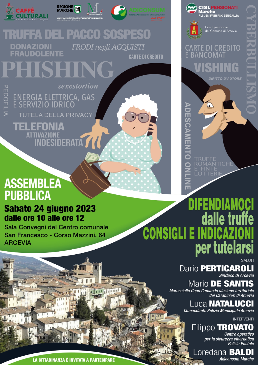 Difendiamoci dalle truffe. Consigli e indicazioni per tutelarsi