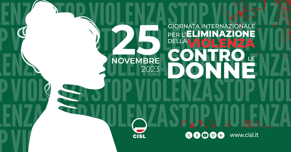 Giornata internazionale per l'eliminazione della violenza contro le donne. L'impegno della FNP Cisl Marche per prevenirla e contrastarla