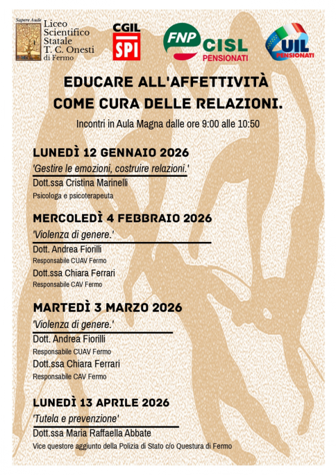 Incontri tra pensionati e giovani studenti sull'affettività e le relazioni 